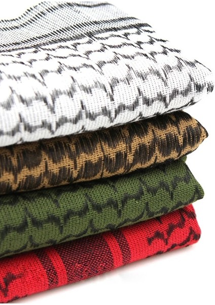 Yeşil Stil Moda Erkekler Hafif Kare Açık Şal Askeri Arap Taktik Çöl Ordusu Shemagh Keffıyeh Arafat Eşarp Yürüyüş Kampı Için (Yurt Dışından)