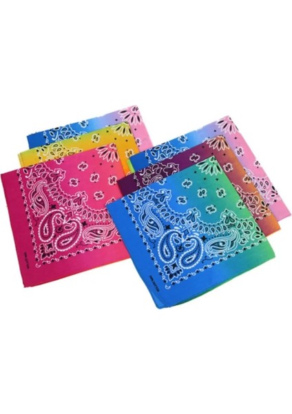 Kırmızı Sarı Yeşil Stil 55-55 cm Moda Yeni Ayçiçeği Degrade Renk Hip Hop Eşarp Doğa Sporları Sürme Çeşitli Pamuk Sokak Dansı 55*55 cm Kare Eşarp (Yurt Dışından) fırsatları