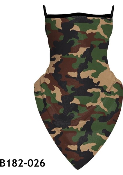 B182-026 Stili 2021 Moda Renkli Çok Kullanımlı Yüz Maskesi Boyun Tüpü Eşarp Biker Bisiklet Kayak Snood Balaclava Bandana Kamp Yürüyüş Aksesuarları (Yurt Dışından)