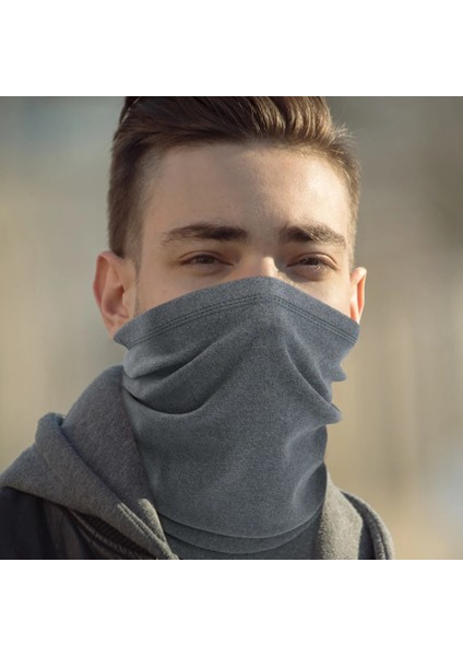 Siyah Stil Kış Sporları Termal Yüz Bandana Boyun Isıtıcı Bisiklet Eşarp Yarım Maske Polar Koşu Avcılık Kayak Maskesi Erkek Kadın Atkılar Soğuk (Yurt Dışından)