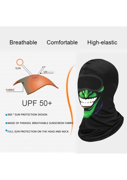 No.43 Tarzı Moda Nefes Yüz Maskesi Erkekler Kadınlar Için Bandana Eşarp Motosiklet Tam Yüz Maskesi Bisiklet Kayak Maskesi Hood Körüğü Boyun (Yurt Dışından) indirimleri