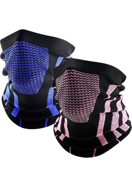Kumral Tarzı Termal Kayak Maskesi Baskılı Yüz Kapağı Nefes Alabilir Bandana Boyun Isıtıcı Körüğü Yürüyüş Tüpü Eşarp Spor Bisiklet Kadın Erkek Maskeleri Kış (Yurt Dışından)