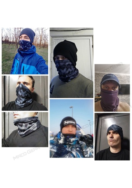 No.4 Tarzı Kış Bisiklet Bandana Termal Boyun Isıtıcı Eşarp Koşu Kayak Yürüyüş Avcılık Balıkçılık Bisiklet Snowboard Spor Yüz Maskesi Erkek Kadın (Yurt Dışından)