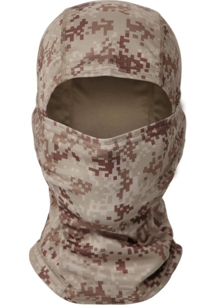 No.10 Tarzı Multicam Balaclava Full Face Mask Tactical Camouflage Cs Wargame Army Hunting Cycling Sports Helmet Liner Cap Military Arf (Yurt Dışından)