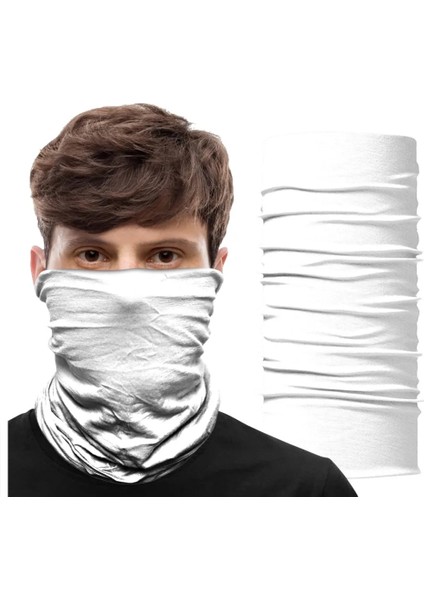 MHS008 Stili Özelleştirilmiş Boyun Isıtıcı Buff Dikişsiz Bandana Maskesi Kayak Balaclava Bisiklet Yüz Maskesi Kamp Balıkçılık Eşarp Spor Snood Siyah Beyaz (Yurt Dışından) modelleri