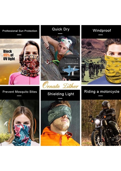 MHS008 Stili Özelleştirilmiş Boyun Isıtıcı Buff Dikişsiz Bandana Maskesi Kayak Balaclava Bisiklet Yüz Maskesi Kamp Balıkçılık Eşarp Spor Snood Siyah Beyaz (Yurt Dışından) indirimleri