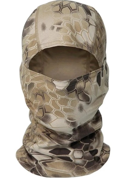 No.7 Tarzı Taktik Kamuflaj Balaclava Tam Yüz Maskesi Cs Wargame Ordu Avcılık Bisiklet Sporları Kask Astar Kap Askeri Multicam Arf (Yurt Dışından)