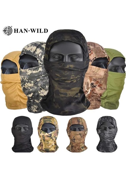 Cp Kamuflaj Stili Tek Boyut Multicam Balaclava Yürüyüş Atkılar Taktik Askeri Kamuflaj Kap Tam Kapak Yüz Eşarp Nefes Bisiklet Balıkçılık (Yurt Dışından)