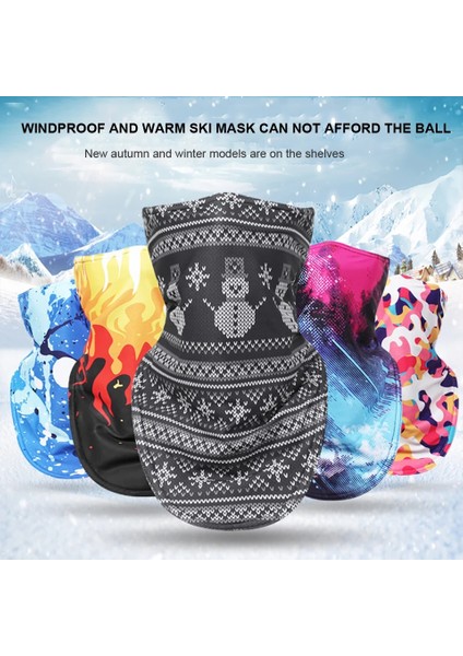 No.7 Tarzı Bedensiz Kış Sıcak Kayak Maskesi Yarım Yüz Maskesi Kapak Eşarp Rüzgar Geçirmez Bisiklet Balıkçılık Binme Kamp Yürüyüş Snowboard Isıtıcı Nefes Alabilir Maske (Yurt Dışından) modelleri
