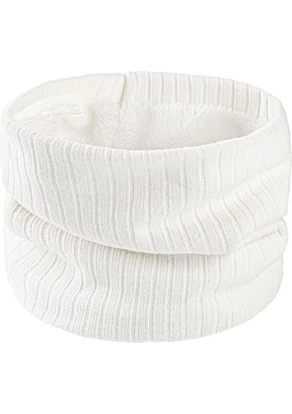 Stil 2-Solid-F Stili 2021 Moda Kadın Örme Eşarp Katı Kaşmer Benzeri Kış Snood Atkılar Lady Sıcak Yün Kürk Kalın Unisex Erkekler Boyun Atkı Yüzük (Yurt Dışından)