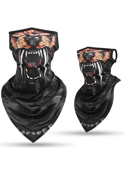 A25 Stili Tek Boyut Hayvan Baskı Spor Eşarp Bisiklet Bandana Yürüyüş Avcılık Kamp Boyun Isıtıcı Yüz Kapak Körüğü Kadın Erkek Balaclava Üçgen Maske (Yurt Dışından) modelleri