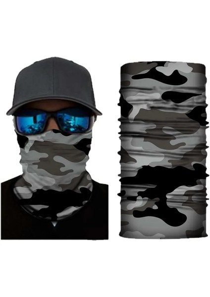 E Stili Multicam Camo Taktik Maske Boyun Körüğü Kapak Yüz Bandana Güneş Serin Askeri Bisiklet Avcılık Yürüyüş Kamp Tüp Eşarp Erkekler Kadınlar (Yurt Dışından)