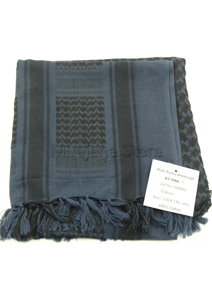 No.1 Tarzı Tek Boyut Üst Mavi Unisex Askeri Kış Shemagh Taktik Eşarp % 100% Pamuk Keffiyeh Eşarp Wrap Açık Yürüyüş Avcılık Rüzgar Geçirmez Sacrves (Yurt Dışından)