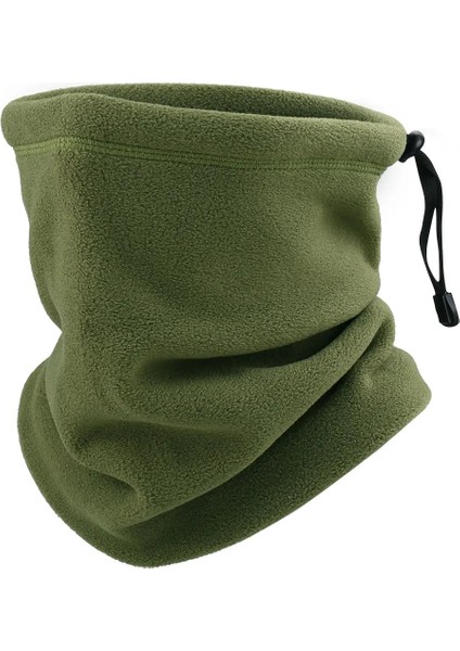 Yeşil Stil Kış Termal Ayarlanabilir Bandana Bisiklet Yürüyüş Snowboard Kayak Boyun Isıtıcı Bisiklet Avcılık Eşarp Spor Yüz Maskesi Erkekler Kadınlar (Yurt Dışından)