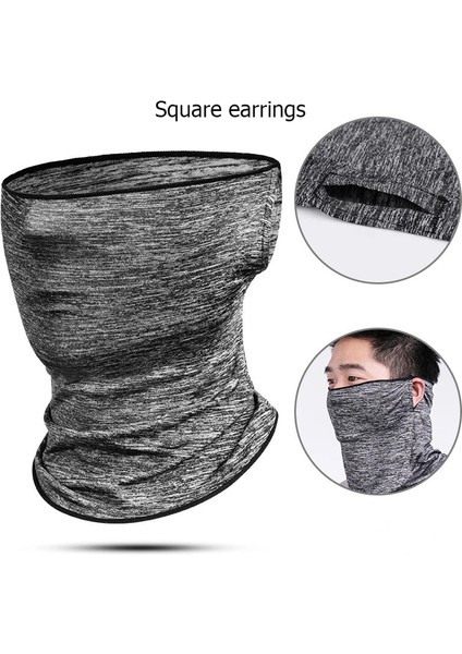MZ-0001-8 Stili Yeni Açık Hava Bisiklete Binme Yürüyüş Kamp Avcılık Koşu Yaz Bisiklete Binme Nefes Alabilir Yüz Buz Ipek Maske Eşarp ve Güneş Koruma Yaka (Yurt Dışından)