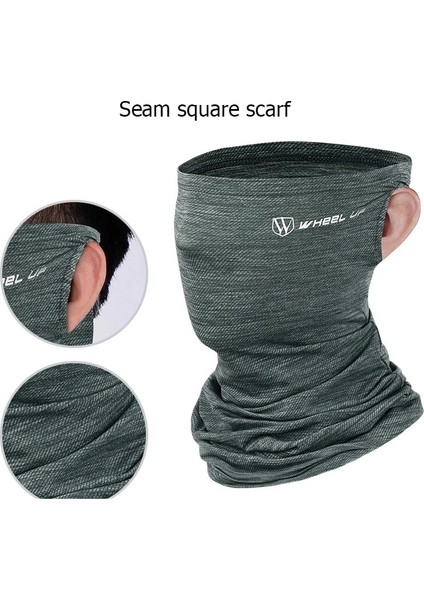 MZ-0001-6 Stili Yeni Açık Hava Bisiklete Binme Yürüyüş Kamp Avcılık Koşu Yaz Bisiklete Binme Nefes Alabilir Yüz Buz Ipek Maske Eşarp ve Güneş Koruma Yaka (Yurt Dışından)