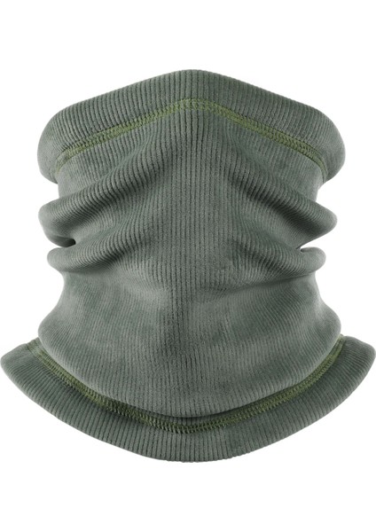 Yeşil Stil Kış Termal Yüz Bandana Maskesi Polar Boyun Isıtıcı Tozluk Bisiklet Kayak Tüpü Eşarp Spor Yürüyüş Bisiklet Rüzgar Geçirmez Maskeler Erkekler Kadınlar (Yurt Dışından)