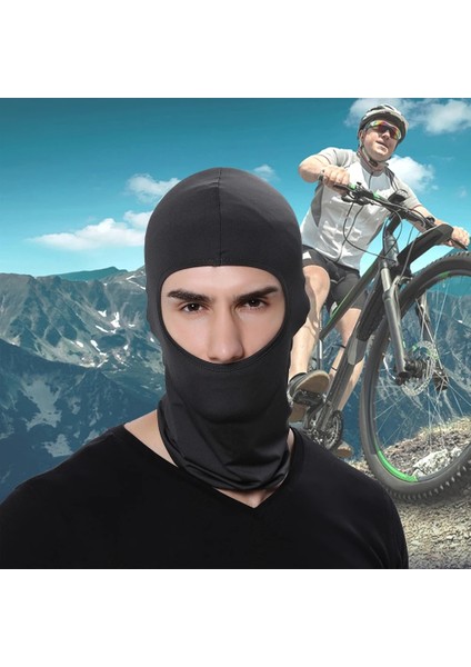 No.1 Tarzı 23CM x 40CM Moda Bisiklet Balaclava Tam Kapak Yüz Motosiklet Yüz Maskesi Maske Erkekler Şapka Balaclava Likra Kayak Boyun Yaz Uv Koruma Unisex (Yurt Dışından) modelleri