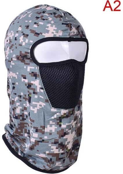 ZXCW0815-A2 Stili Tam Yüz Koruyucu Şapka Balaclava Şapka Ordu Taktik Cs Kış Kayak Bisiklet Şapka Güneş Koruma Eşarp Sıcak Yüz Maskeleri (Yurt Dışından)