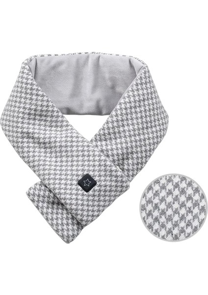 Beyaz Stil Yeni Isıtma Eşarp Elektrikli Isıtıcı Sıcak Boyun Koruma USB Isıtmalı Kış Eşarp Erkekler ve Kadınlar Şal Düz Renk Kapalı Açık (Yurt Dışından)