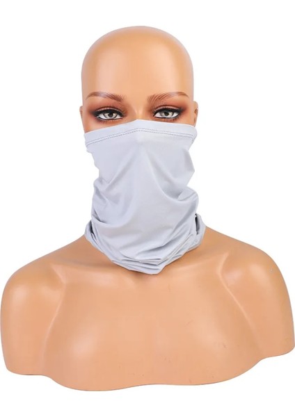 Gri Tarzı Buz Ipek Üçgen Eşarp Bisiklet Bandana Yürüyüş Kamp Avcılık Koşu Ordu Bisiklet Askeri Taktik Boyun Örtüsü Körüğü Me (Yurt Dışından)