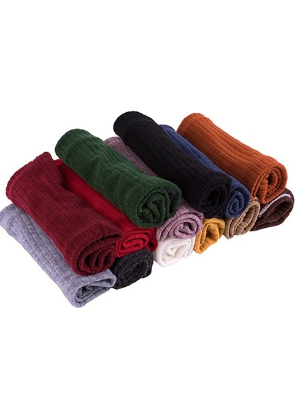 Siyah Stil 2021 Kış Boyun Tüp Isıtıcı Polar Tıknaz Örgü Eşarp Daire Döngü Moda Erkek Kadın Yumuşak Kalın Unisex Katı Atkılar Açık (Yurt Dışından) fırsatları