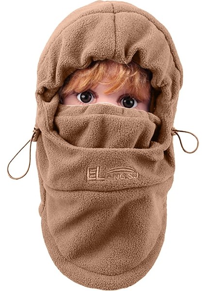 Açık Gri Tarzı Çocuklar Kış Kap Sıcak Tam Yüz Kayak Şapka Balaclava Hood Şapka Moda Kalınlaşmış Polar Termal Rüzgar Geçirmez Boyun Atkı Kap (Yurt Dışından) indirimleri