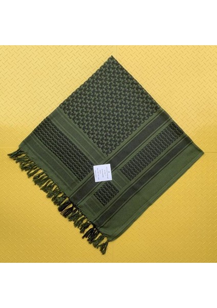 Mavi Stil Taktik Keffiyeh Shemagh Arap Eşarp Hafif Şal Boyun Örtüsü Askeri Avcılık Çöl Açık Rüzgar Geçirmez Pamuk Şal Eşarp (Yurt Dışından)