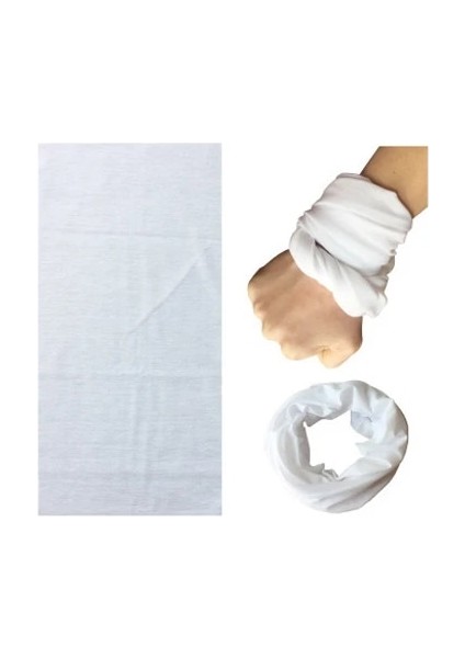 No.7 Tarzı Bisiklet Açık Eşarp Güneş Düz Renk Binme Türban Saç Bandı Ter Emici Koruma Bandana Boyun Çorapları Çok Fonksiyonlu (Yurt Dışından)