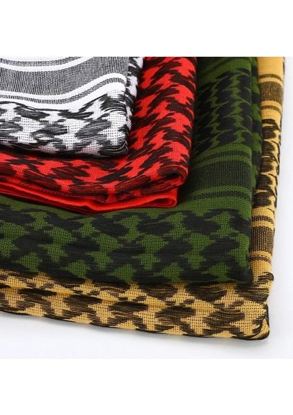 Pembe Stil 110X110 Avcılık Giyim Aksesuarı % 100% Pamuk Kalın Müslüman Başörtüsü Taktik Çöl Arap Eşarp Arap Atkılar Erkekler Kış Rüzgar Geçirmez (Yurt Dışından) fırsatları