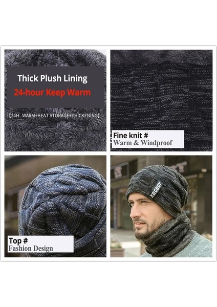 Şampanya Tarzı Kış Eşarp Şapka Seti Açık Spor Sıcak Kasketleri Erkekler Için Şapka Örme Şapkalar Bandana Yürüyüş Kamp Çocuk Boyun Isıtıcı Kap Boyun Körüğü (Yurt Dışından) indirimleri