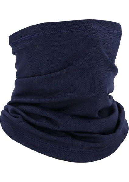 Donanma Tarzı Kış Boyun Isıtıcı Bandana Maske Tüp Eşarp Polar Yarım Yüz Kapak Spor Termal Kayak Yürüyüş Bisiklet Snowboard Erkek Kadın (Yurt Dışından)