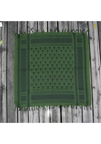 Beyaz Stil Tek Boyut 100% Pamuk Arap Keffiyeh Shemagh Eşarp Açık Askeri Erkekler Kış Rüzgar Geçirmez Eşarplar Kalınlaşmış Kare Kadın Eşarplar Moda (Yurt Dışından)