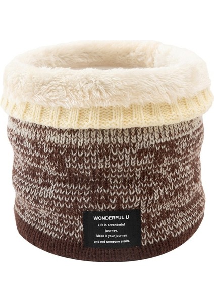 A6 Stili Unisex Kış Erkek Kadın Sıcak Örme Yüzük Atkılar Kalın Elastik Örgü Susturucular Çocuk Boyun Isıtıcı Erkek Kız Peluş Eşarp Yaka (Yurt Dışından) fırsatları