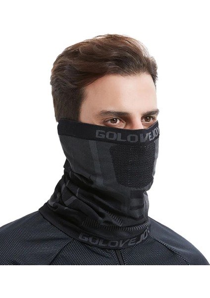 Tip-D-1 Stili Tek Boyut Kış Açık Balıkçılık Maskesi Yüksek Streç Sıcaklık Kumaş Nefes Alabilir Örgü Rüzgar Geçirmez Yumuşak Rahat Top Olmayan Kumaş Sürme Maskesi (Yurt Dışından)