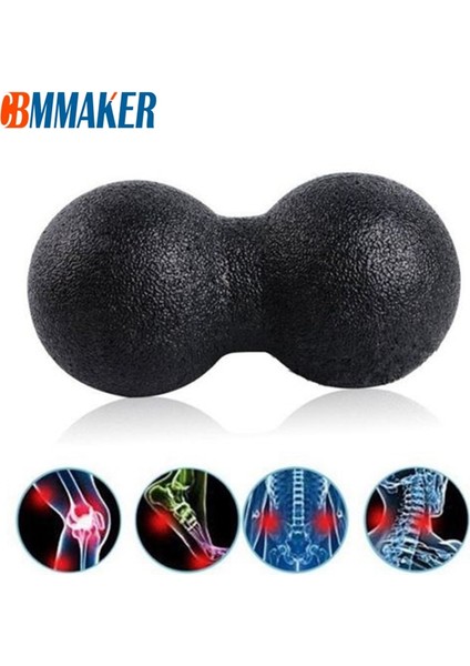 Gök Mavisi Tarzı Epp Lacrosse Myofascia Ball Peanut Massage Ball High Density Lightweight Fitness Body Fascia Exercise Relieve Pain Ball For Yoga (Yurt Dışından) indirimleri