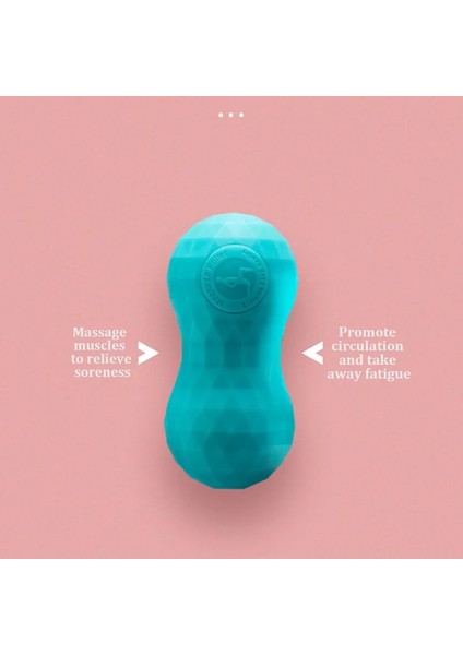 Tek Top Pembe Tarzı Ayak Masajı Topu Denge Eğitimi Masajı Yoga Fitness Masajı Için Gevşeme Aletleri Sırt Baldırı Çevre Dostu (Yurt Dışından)