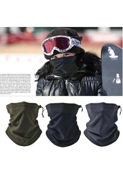 Gri Stil Erkek Kadın Kış Çok Fonksiyonlu Sıcak Atkı Yarım Spor Snowboard Şal Boyun Yürüyüş Yüz Kapatma (Yurt Dışından) indirimleri