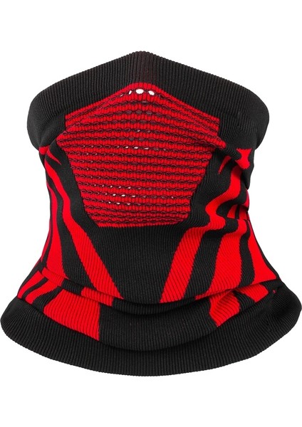 Siyah Stil Termal Yüz Bandana Maskesi Örtüsü Boyun Isıtıcı Körüğü Bisiklet Bisiklete Binme Kayak Tüpü Eşarp Yürüyüş Nefes Maskeleri Baskı Kış Kadın Erkek (Yurt Dışından)