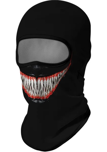 HT210027 Stili Venom Punisher Balaclava Camo Boyun Körüğü Spor Bisiklet Eşarp Bandana Motosiklet Tam Yüz Kapağı Kask Astar Kayak Maskesi Kadın Erkek (Yurt Dışından)