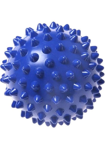 Mavi Stil Fitness Pvc Sert Dikenli Masaj Topu Kabartma Plantar Fasiit El Ayak Eğitimi Kavrama Topu Taşınabilir Fizyoterapi Başak Topu 7cm (Yurt Dışından)