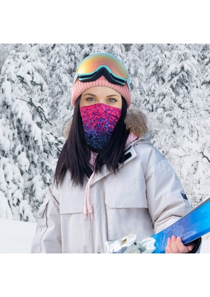 A-04 Stili Kış Polar Termal Bandana Boyun Isıtıcı Kayak Yüz Maskesi Yürüyüş Bisiklete Binme Snowboard Spor Avcılık Koşu Kalın Eşarp Erkek Kadın (Yurt Dışından)