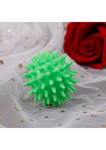 Yeşil Stil Yaklaşık 6cm Tam Vücut Dikenli Masaj Sert Stres Topu Fitness Spor Egzersiz Topu Için 6cm Kirpi Duyusal Eğitim Topu Kavrama (Yurt Dışından)