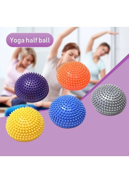 Yeşil Stil Yoga Için 16 cm Pvc Şişme Masaj Topu Yarım Ayar Denge Sabitleyici Spor Salonu Pilates Spor Dengesi (Yurt Dışından) modelleri