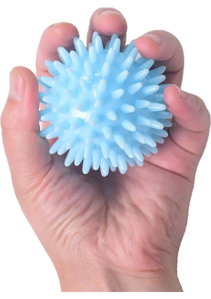 Şeffaf Blue2 Stili Tpr 7cm Çapı Boş Yumuşak Başak Topu El Gücü Kurtarma Egzersiz Masaj Topu Yoga Fitneky Masaj Tetik Noktası (Yurt Dışından) indirimleri