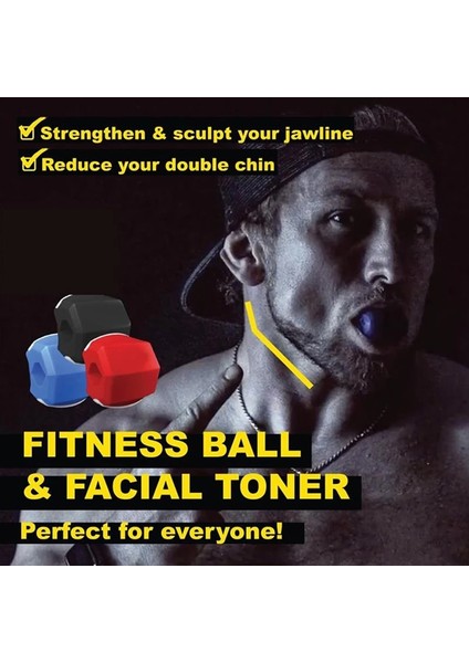 Mor Tarzı Çene Egzersiz Topu Gıda Dereceli Silika Jel Jawline Kas Eğitimi Fitness Topu Boyun Yüz Tonlama Çene Topu Kas Eğitimi Egzersiz Cihazı (Yurt Dışından) fırsatları