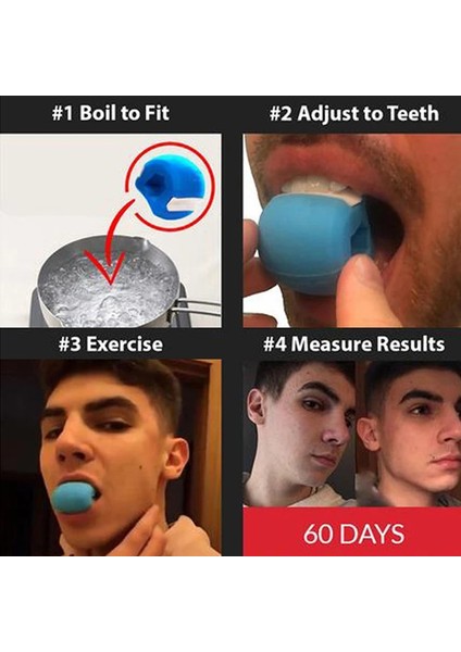 Mor Tarzı Çene Egzersiz Topu Gıda Dereceli Silika Jel Jawline Kas Eğitimi Fitness Topu Boyun Yüz Tonlama Çene Topu Kas Eğitimi Egzersiz Cihazı (Yurt Dışından) indirimleri
