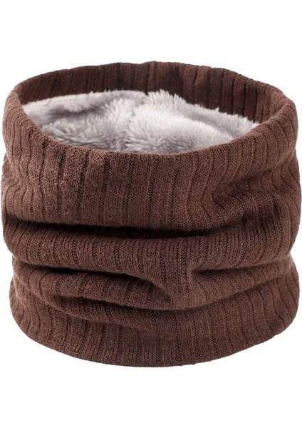 Stil 2-Solid-L Stili 2021 Moda Kadın Örme Eşarp Katı Kaşmer Benzeri Kış Snood Atkılar Lady Sıcak Yün Kürk Kalın Unisex Erkekler Boyun Atkı Yüzük (Yurt Dışından)