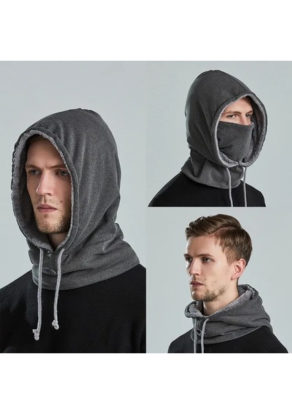 Kırmızı Stil Su Geçirmez Termal Polar Yün Şapka Kapşonlu Boyun Isıtıcı Yürüyüş Atkılar Yeni Moda Sıcak Kap Kış Erkek Kadın Şapka (Yurt Dışından) fiyatları