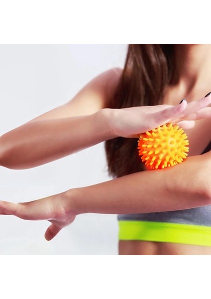 Mor Tarzı Pvc Dikenli Masaj Topu Tetik Noktası Spor Fitness El Ayak Ağrısı Stres Giderici Spor Aksesuarları Kas Relax Top 6 Renk (Yurt Dışından) fırsatları